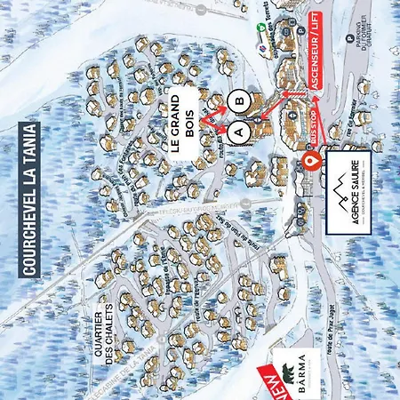 Skis Aux Pieds à La Tania - 2 Pièces, 4 Pers, Avec Balcon, Proche Centre Station - Fr-1-182a-29 * Courchevel