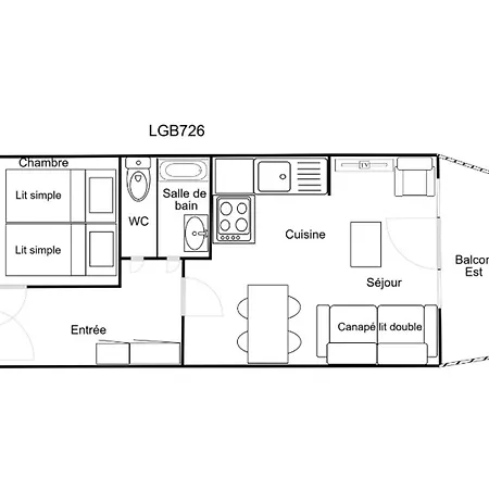 Apartmán Confortable 2 Pieces, Skis Aux Pieds & Proche Commerces - Fr-1-182a-29 *
